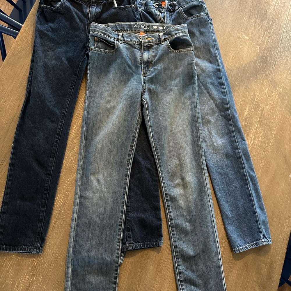 Children’s Place Skinny Jeans LOT Sz 14S